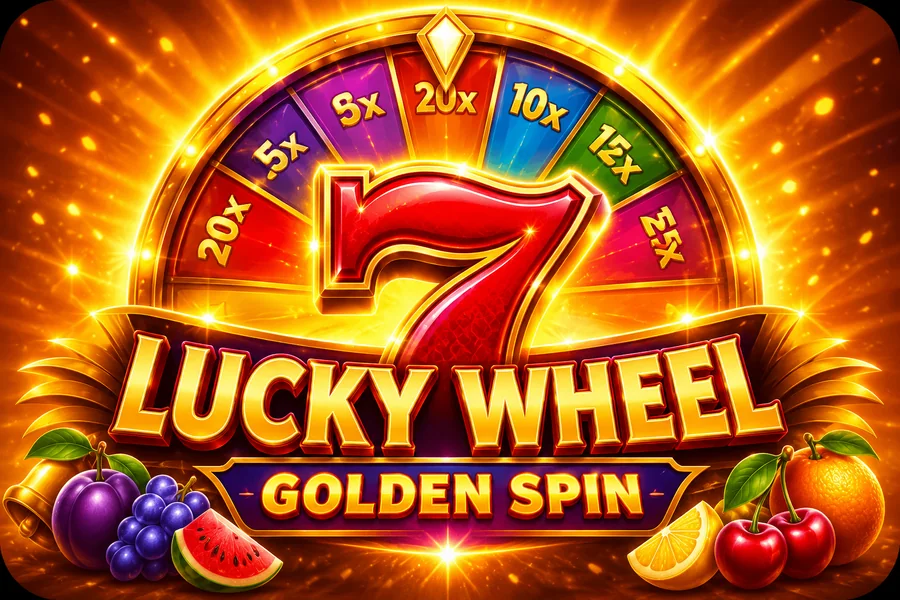 Lucky Wheel Golden Spin slotu Mostbet kazinoda